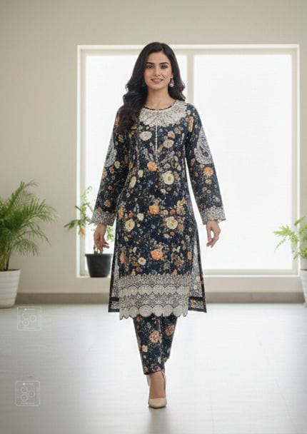 Nazaakat-e-Siyah three piece suit